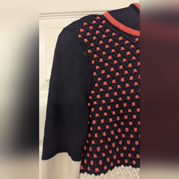 Charter Club Hooded Cable Knit Sweater pullover Hoodie Popcorn Texture Size XS - Picture 4 of 10